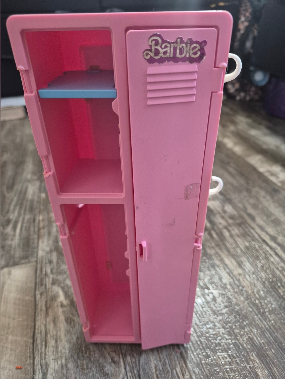 Vintage Barbie Workout Center Locker Playset Pink